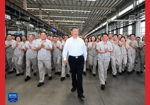 习近平：坚定信心推动高质量发展高效能治理 奋力谱写中原大地推进中国式现代化新篇章